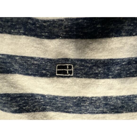 Christina Berg Stripes Short Sleeves T Shirt Blue White 2XL Nautical 87-37 - Picture 16 of 16